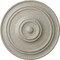 Ekena Millwork Classic Ceiling Medallion (For Canopies up to 5 1/2"), 21 7/8"OD x 2 3/8"P, Pot of Cream Crackle CM22CLPCC - alternate 1